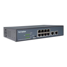 DIGITUS DN-95323-1 - Fast Ethernet (10/100) - Full duplex - Supporto Power over Ethernet (PoE) - Montaggio rack
