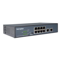 DIGITUS DN-95323-1 - Fast Ethernet (10/100) - Full duplex - Supporto Power over Ethernet (PoE) - Montaggio rack