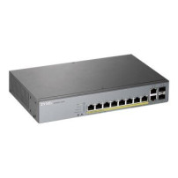 ZyXEL GS1350-12HP-EU0101F - Gestito - L2 - Gigabit Ethernet (10/100/1000) - Supporto Power over Ethernet (PoE) - Montaggio rack