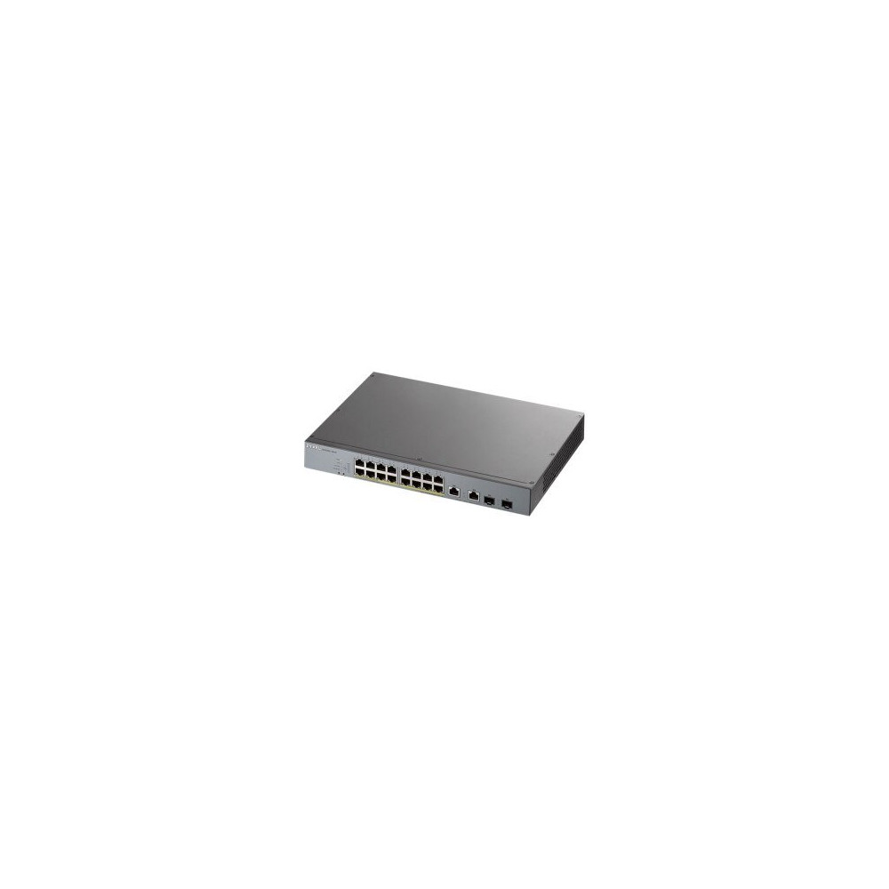 ZyXEL GS1350-18HP-EU0101F - Gestito - L2 - Gigabit Ethernet (10/100/1000) - Supporto Power over Ethernet (PoE) - Montaggio rack