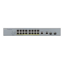 ZyXEL GS1350-18HP-EU0101F - Gestito - L2 - Gigabit Ethernet (10/100/1000) - Supporto Power over Ethernet (PoE) - Montaggio rack