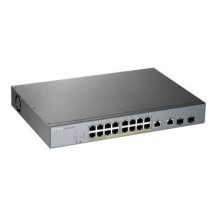 ZyXEL GS1350-18HP-EU0101F - Gestito - L2 - Gigabit Ethernet (10/100/1000) - Supporto Power over Ethernet (PoE) - Montaggio rack