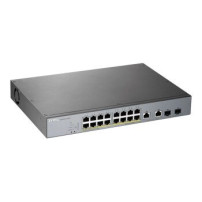 ZyXEL GS1350-18HP-EU0101F - Gestito - L2 - Gigabit Ethernet (10/100/1000) - Supporto Power over Ethernet (PoE) - Montaggio rack