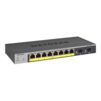 Netgear GS110TP - Gestito - L2/L3/L4 - Gigabit Ethernet (10/100/1000) - Full duplex - Supporto Power over Ethernet (PoE)