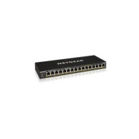 Netgear GS316PP - Non gestito - Gigabit Ethernet (10/100/1000) - Full duplex - Supporto Power over Ethernet (PoE) - Montaggio ra