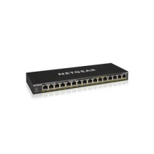 Netgear GS316PP - Non gestito - Gigabit Ethernet (10/100/1000) - Full duplex - Supporto Power over Ethernet (PoE) - Montaggio ra