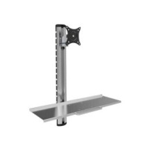 Techly ICA-PLW 01 Supporti a parete per TV 68,6 cm (27″) Argento