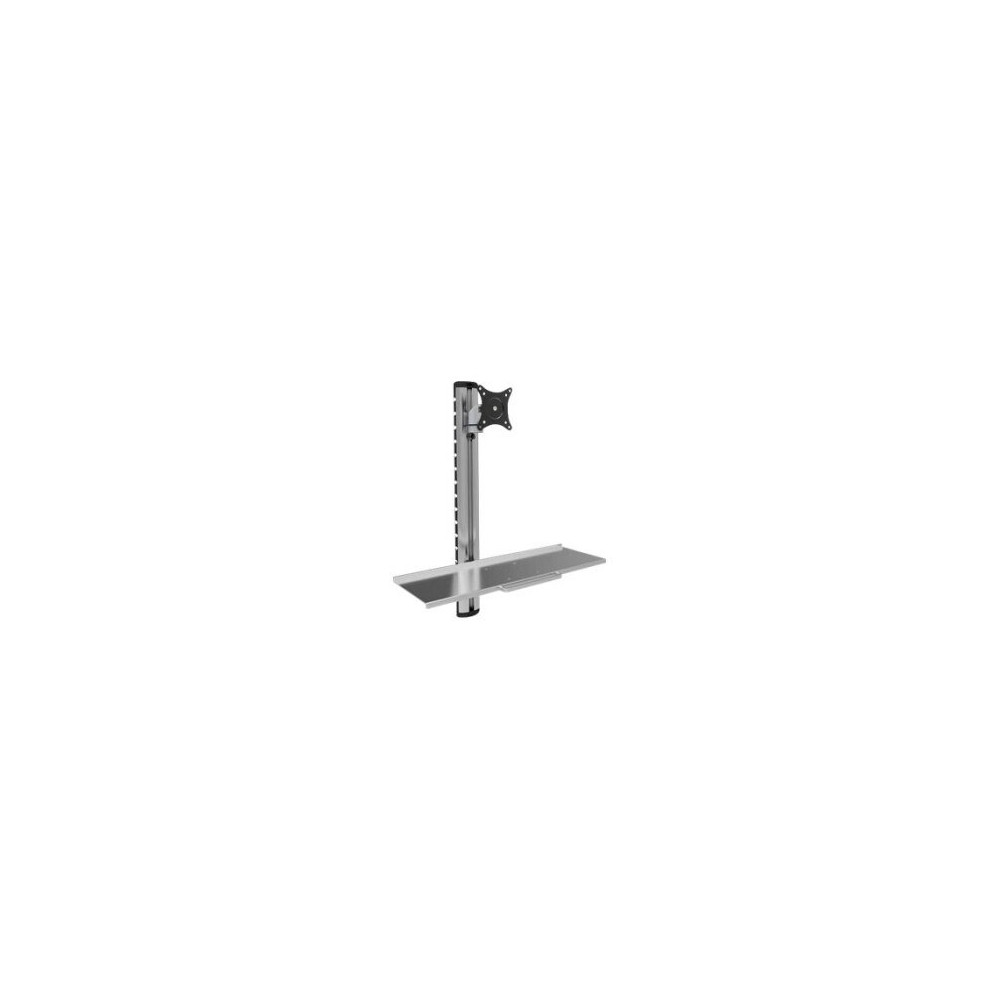 Techly ICA-PLW 01 Supporti a parete per TV 68,6 cm (27″) Argento