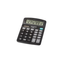 Genie 225 BD - Desktop - Calcolatrice di base - 12 cifre - Display inclinabile - Batteria/Solare - Nero