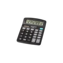 Genie 225 BD - Desktop - Calcolatrice di base - 12 cifre - Display inclinabile - Batteria/Solare - Nero
