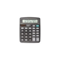 Genie 220 MD - Desktop - Calcolatrice di base - 10 cifre - Display inclinabile - Batteria/Solare - Nero