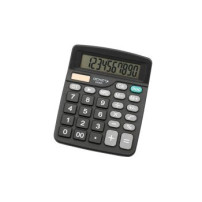 Genie 220 MD - Desktop - Calcolatrice di base - 10 cifre - Display inclinabile - Batteria/Solare - Nero