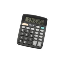 Genie 220 MD - Desktop - Calcolatrice di base - 10 cifre - Display inclinabile - Batteria/Solare - Nero
