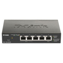 D-Link DGS-1100-05PDV2 - Gestito - Gigabit Ethernet (10/100/1000) - Full duplex - Supporto Power over Ethernet (PoE)