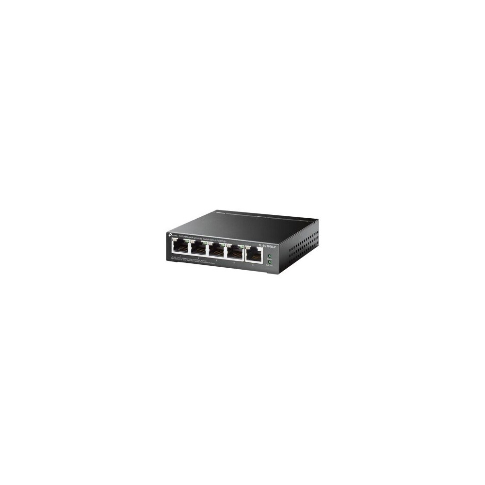 TP-LINK TL-SG1005LP - Non gestito - Gigabit Ethernet (10/100/1000) - Supporto Power over Ethernet (PoE) - Montabile a parete