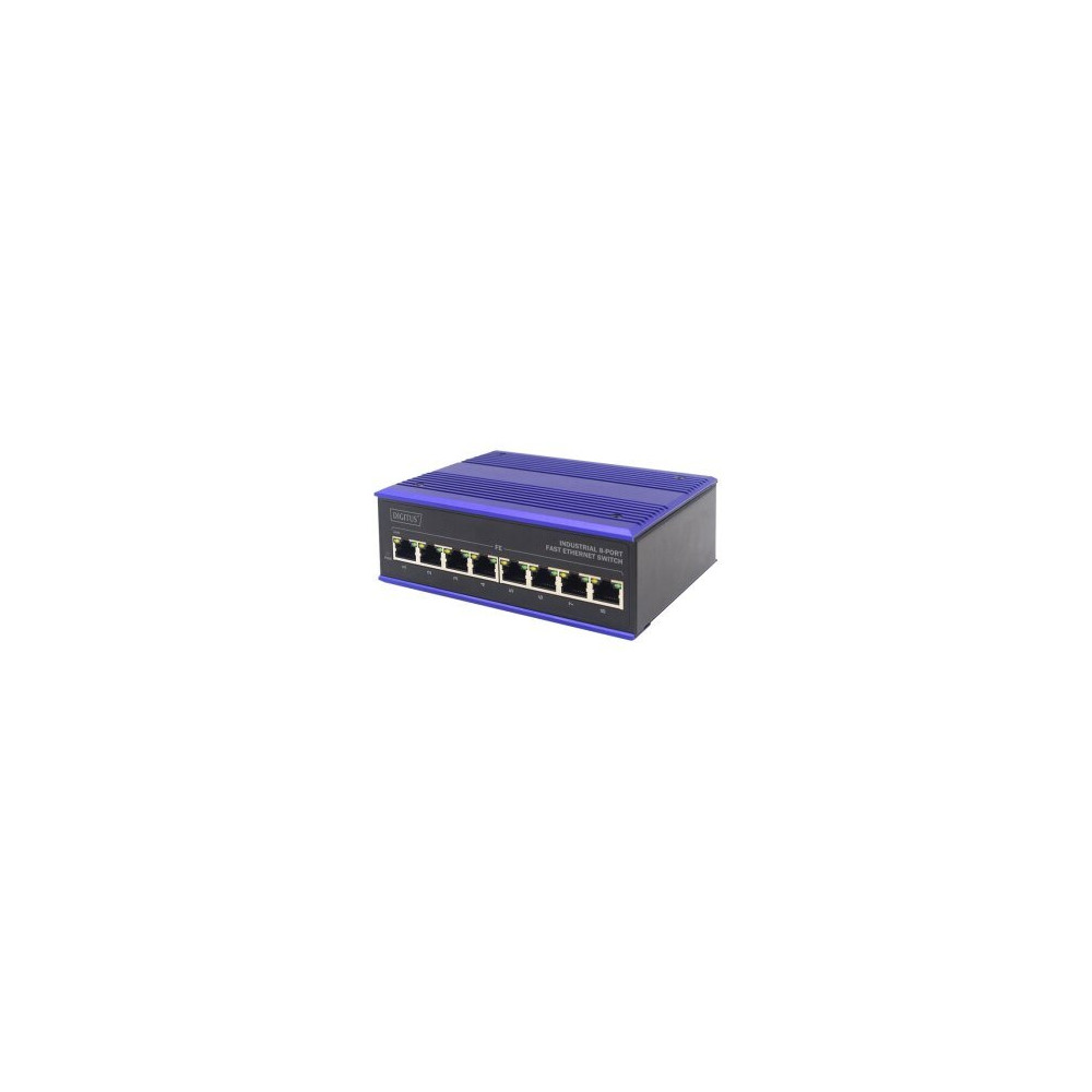 DIGITUS Electronic DN-650106 - Fast Ethernet (10/100) - Full duplex - Montabile a parete