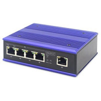 DIGITUS DN-650107 - Non gestito - L2 - Fast Ethernet (10/100) - Full duplex - Supporto Power over Ethernet (PoE) - Montabile a p