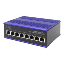 DIGITUS DN-650108 - Non gestito - L2 - Fast Ethernet (10/100) - Full duplex - Supporto Power over Ethernet (PoE) - Montabile a p