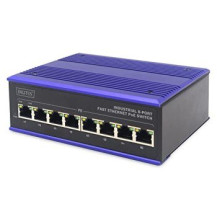 DIGITUS DN-650108 - Non gestito - L2 - Fast Ethernet (10/100) - Full duplex - Supporto Power over Ethernet (PoE) - Montabile a p