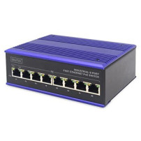 DIGITUS DN-650108 - Non gestito - L2 - Fast Ethernet (10/100) - Full duplex - Supporto Power over Ethernet (PoE) - Montabile a p