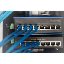 DIGITUS DN-650108 - Non gestito - L2 - Fast Ethernet (10/100) - Full duplex - Supporto Power over Ethernet (PoE) - Montabile a p