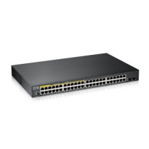 ZyXEL GS1900-48HPv2 - Gestito - L2 - Gigabit Ethernet (10/100/1000) - Full duplex - Supporto Power over Ethernet (PoE) - Montagg