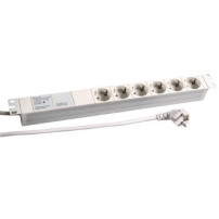 EFB Elektronik 691689K - 2 m - 6 presa(e) AC - Interno - Tipo F - Tipo F - IP20