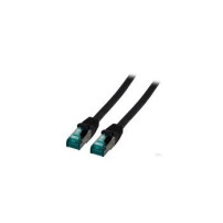 EFB Elektronik MK6001.0,5B - 0,5 m - Cat6a - S/FTP (S-STP) - RJ-45 - RJ-45 - Nero