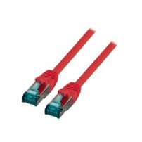 EFB Elektronik MK6001.0,5R - 0,5 m - Cat6a - S/FTP (S-STP) - RJ-45 - RJ-45 - Rosso