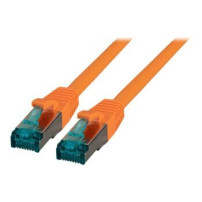 EFB Elektronik MK6001.1O - 1 m - Cat6a - S/FTP (S-STP) - RJ-45 - RJ-45 - Arancione