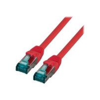 EFB Elektronik MK6001.1R - 1 m - Cat6a - S/FTP (S-STP) - RJ-45 - RJ-45 - Rosso