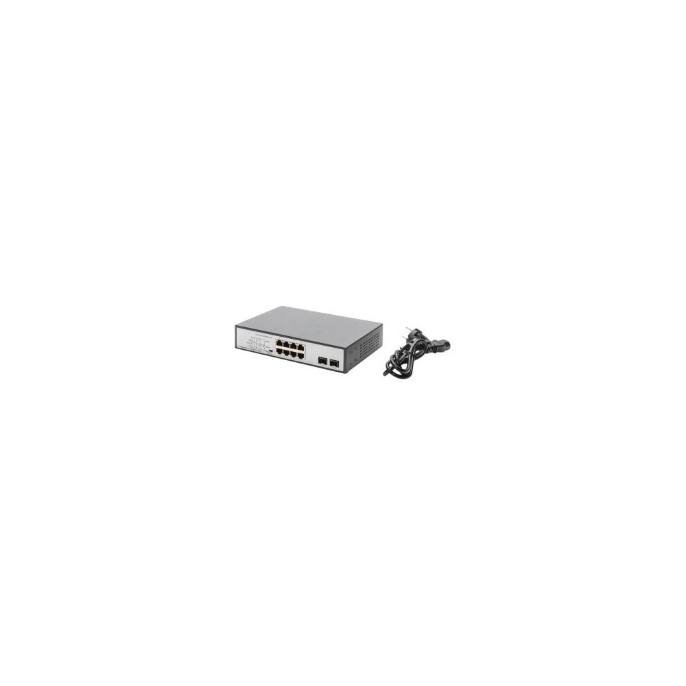 DIGITUS DN-95140 - Non gestito - Gigabit Ethernet (10/100/1000) - Supporto Power over Ethernet (PoE)