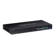 TRENDnet TPE-BG182G - Non gestito - Gigabit Ethernet (10/100/1000) - Full duplex - Supporto Power over Ethernet (PoE) - Montaggi