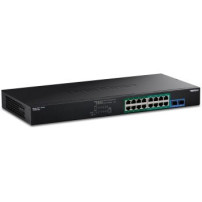 TRENDnet TPE-BG182G - Non gestito - Gigabit Ethernet (10/100/1000) - Full duplex - Supporto Power over Ethernet (PoE) - Montaggi