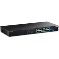 TRENDnet TPE-BG182G - Non gestito - Gigabit Ethernet (10/100/1000) - Full duplex - Supporto Power over Ethernet (PoE) - Montaggi