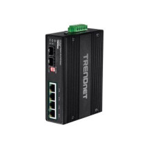 TRENDnet TI-UPG62 - Non gestito - L2 - Gigabit Ethernet (10/100/1000) - Full duplex - Supporto Power over Ethernet (PoE) - Monta