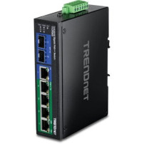 TRENDnet TI-UPG62 - Non gestito - L2 - Gigabit Ethernet (10/100/1000) - Full duplex - Supporto Power over Ethernet (PoE) - Monta