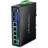 TRENDnet TI-UPG62 - Non gestito - L2 - Gigabit Ethernet (10/100/1000) - Full duplex - Supporto Power over Ethernet (PoE) - Monta