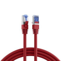 EFB Elektronik K5525FRT.2 - 2 m - Cat6a - S/FTP (S-STP) - RJ-45 - RJ-45 - Rosso