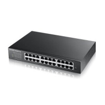 ZyXEL Switch 19″ Smart 24 ports Giga Desktop fanless V3
