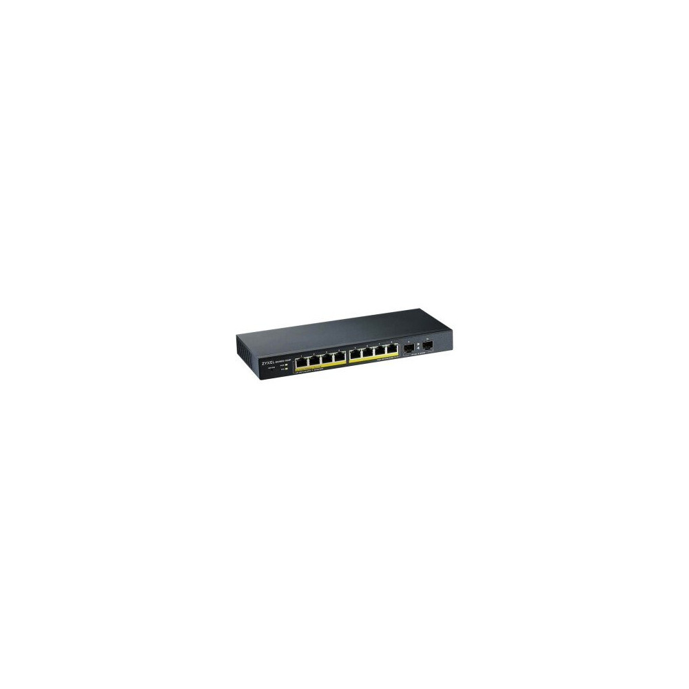 ZyXEL GS1900-10HP Version 2 L2 Switch 8GB-port Mgm