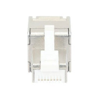 Intellinet 790796 cavo di collegamento RJ45 Acciaio inox