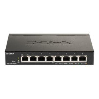 D-Link DGS-1100-08PV2 Gestito L2/L3 Gigabit Ethernet (10/100/1000) Supporto Power over Ethernet (PoE) Nero