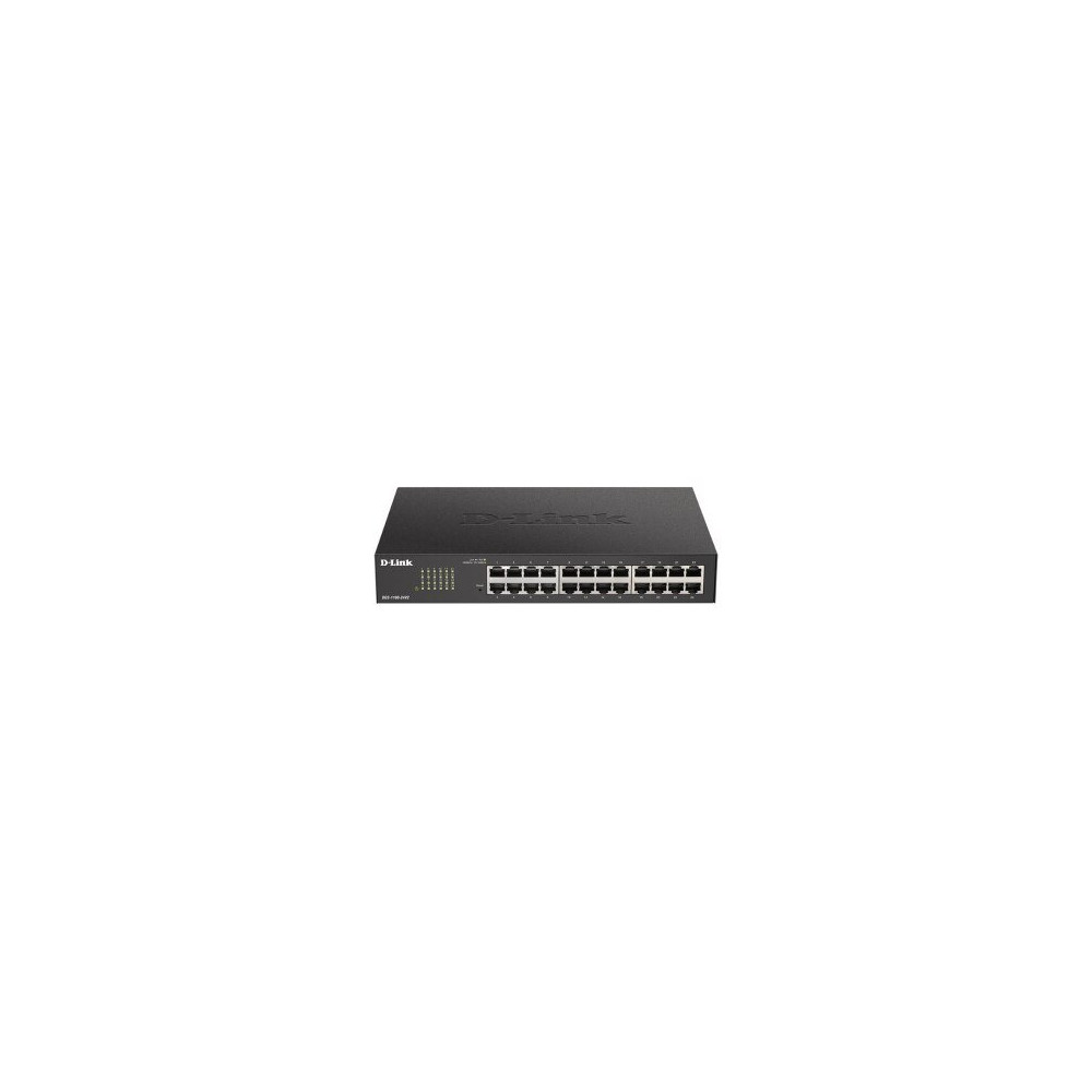 D-Link DGS-1100-24V2 Gestito L2 Gigabit Ethernet (10/100/1000) 1U Nero, Grigio