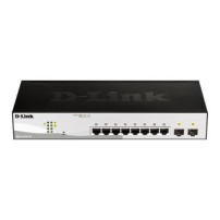 D-Link DGS-1210-10 Gestito L2 Gigabit Ethernet (10/100/1000) 1U Nero, Grigio