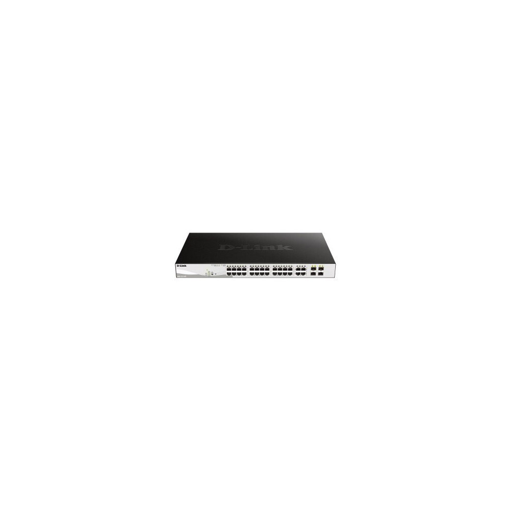 D-Link DGS-1210-28P Gestito L2 Gigabit Ethernet (10/100/1000) Supporto Power over Ethernet (PoE) 1U