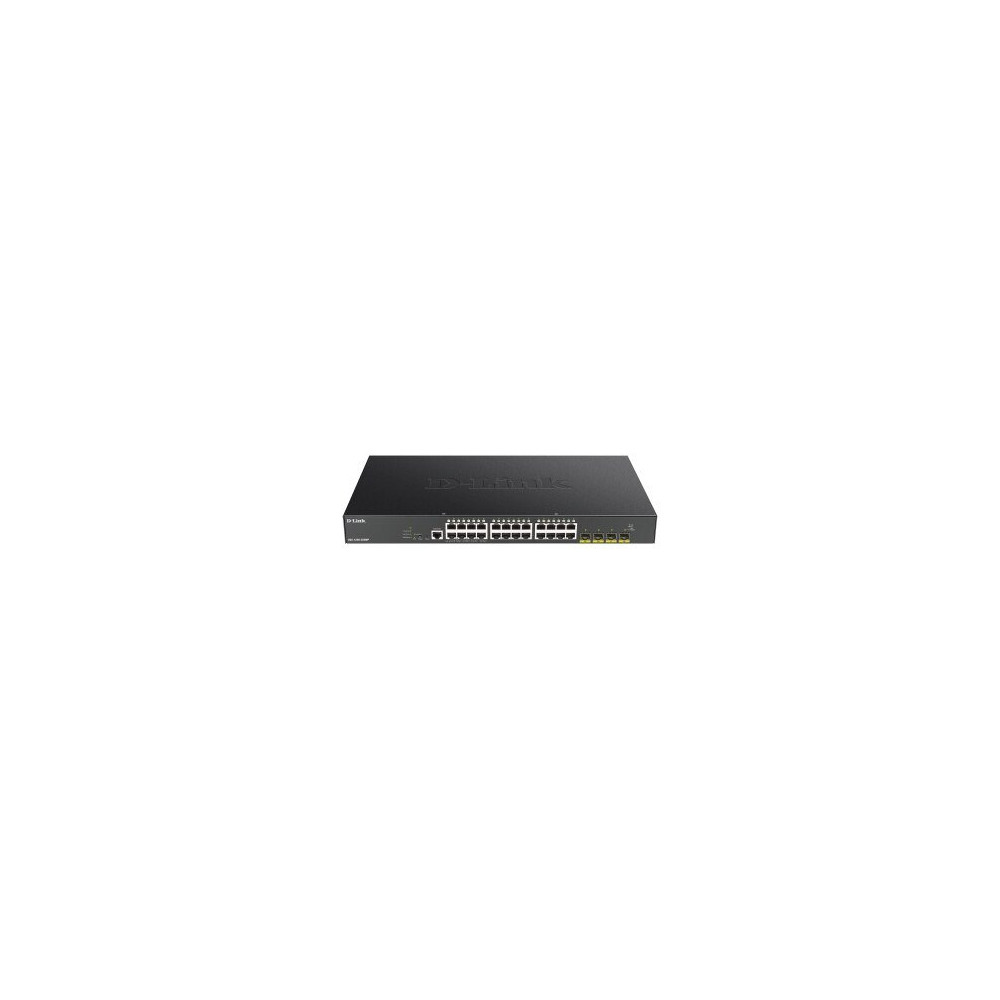 D-Link DGS-1250-28XMP Gestito L3 Gigabit Ethernet (10/100/1000) Supporto Power over Ethernet (PoE) Nero