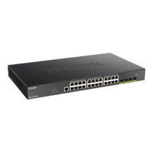 D-Link DGS-1250-28XMP Gestito L3 Gigabit Ethernet (10/100/1000) Supporto Power over Ethernet (PoE) Nero