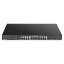 D-Link DGS-1250-28XMP Gestito L3 Gigabit Ethernet (10/100/1000) Supporto Power over Ethernet (PoE) Nero