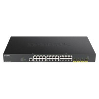D-Link DGS-1250-28XMP Gestito L3 Gigabit Ethernet (10/100/1000) Supporto Power over Ethernet (PoE) Nero